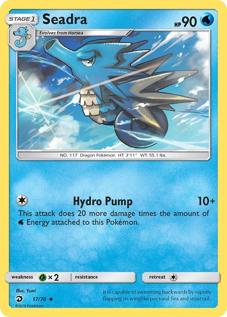 Image for Seadra (17/70) (Dragon Majesty) - Pokemon