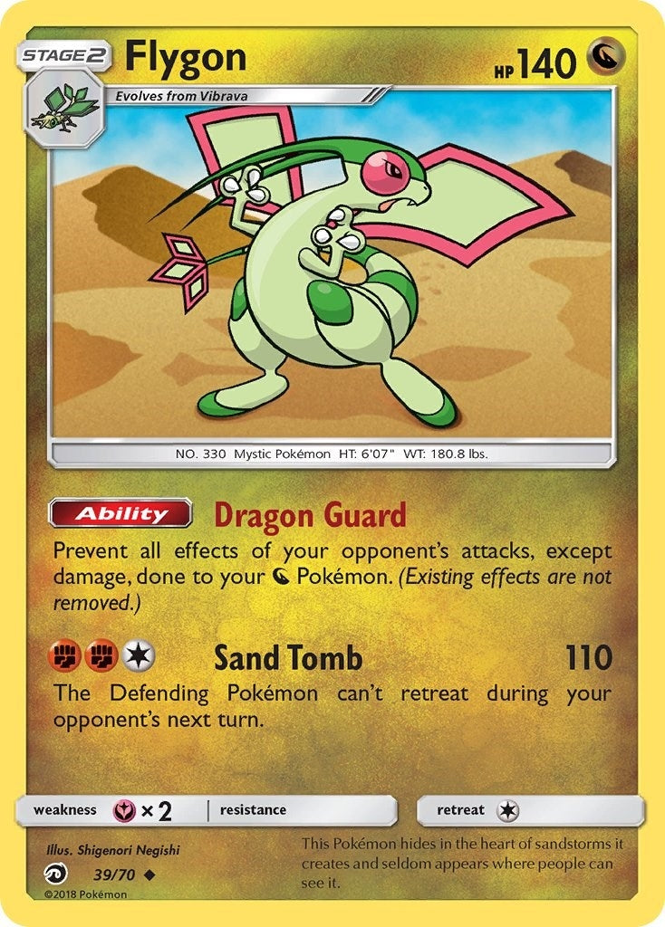 Image for Flygon (39/70) (Dragon Majesty) - Pokemon