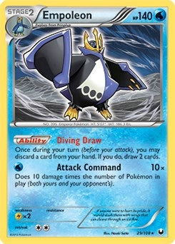 Image for Empoleon - 29/108 (Battle Arena Deck Exclusive) (029/108) (Deck Exclusives) - Pokemon