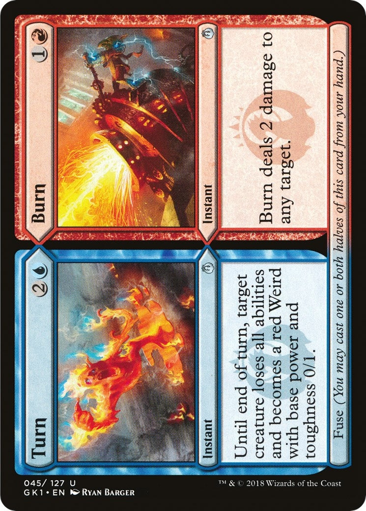 Turn // Burn (45)