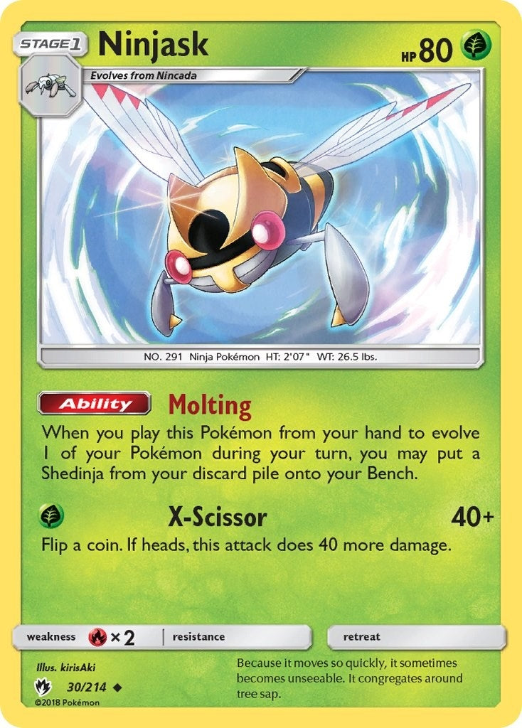 Image for Ninjask (30/214) (SM - Lost Thunder) - Pokemon