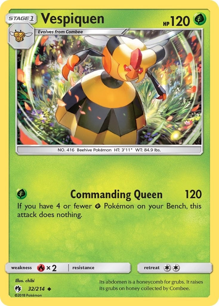 Image for Vespiquen (32/214) (SM - Lost Thunder) - Pokemon