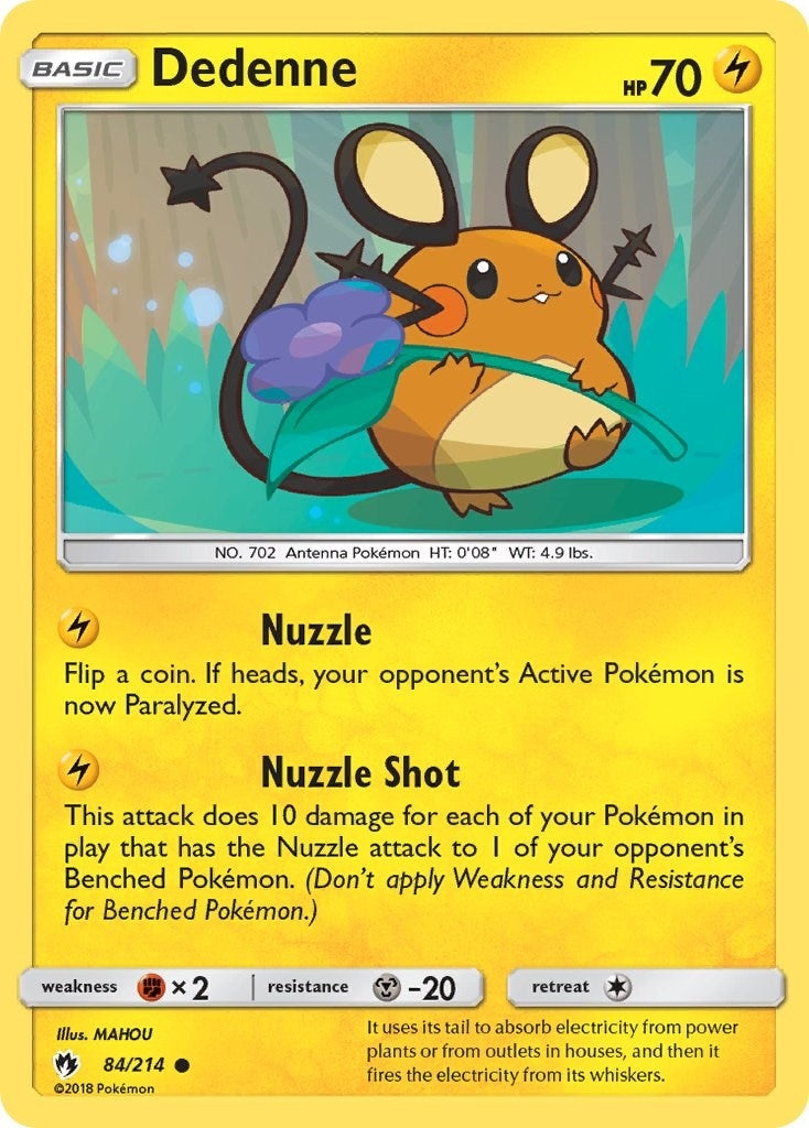 Image for Dedenne (84) (84/214) (SM - Lost Thunder) - Pokemon