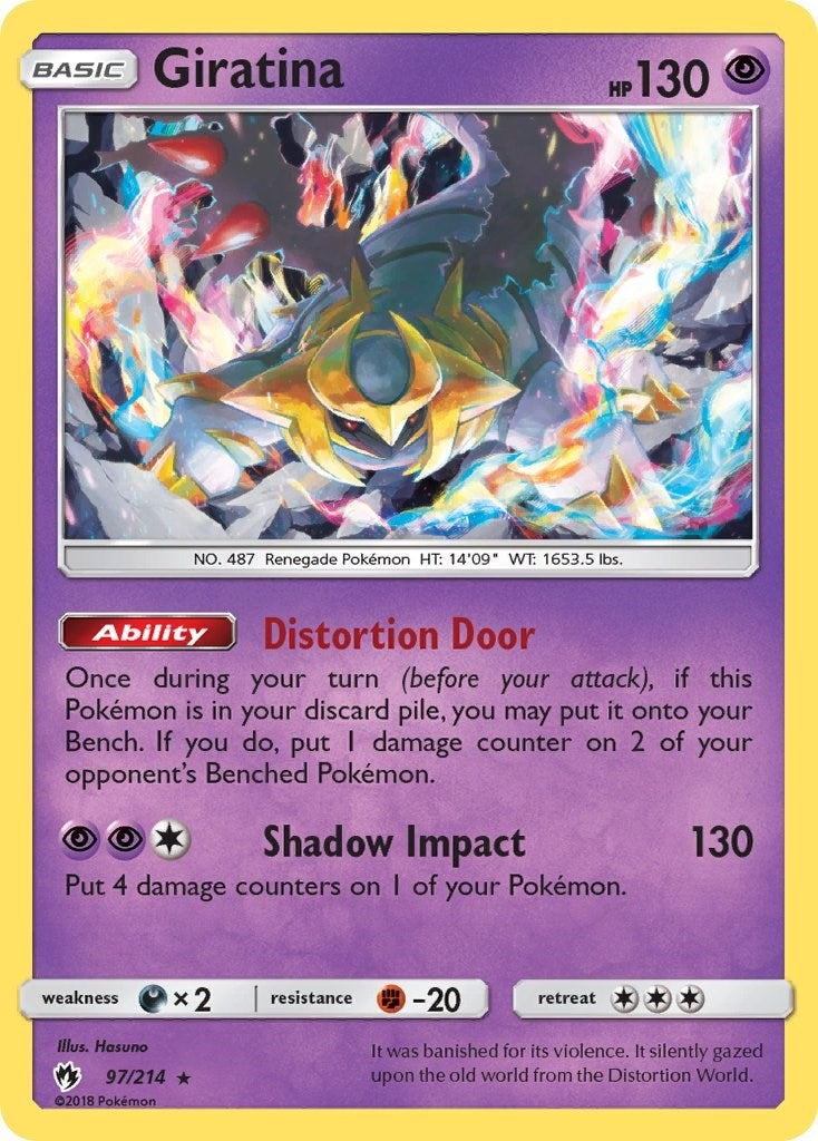 Image for Giratina (97/214) (SM - Lost Thunder) - Pokemon