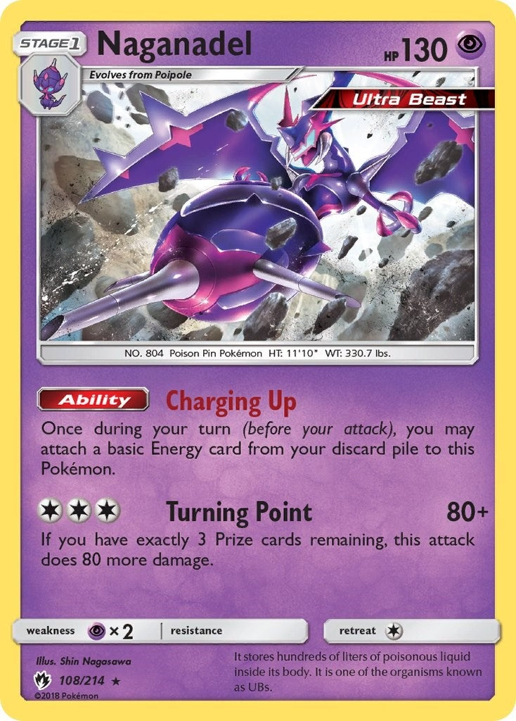 Image for Naganadel (108/214) (SM - Lost Thunder) - Pokemon