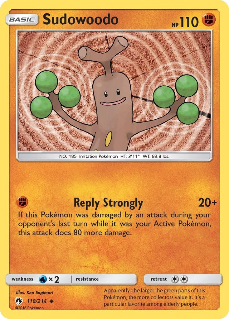 Image for Sudowoodo (110/214) (SM - Lost Thunder) - Pokemon