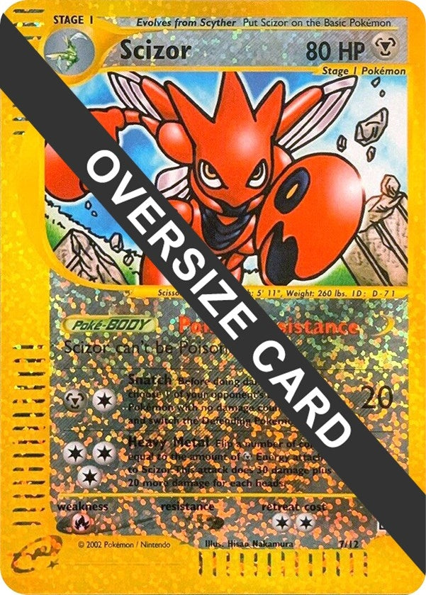 Image for Scizor (007/012) (Jumbo Cards) - Pokemon