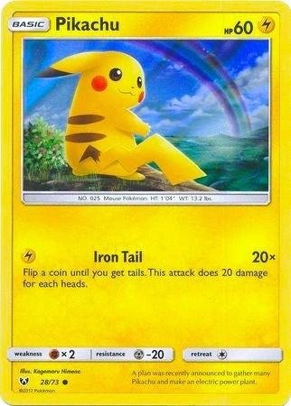Image for Pikachu - 28/73 (Water Web Holo) (028/073) (Miscellaneous Cards & Products) - Pokemon