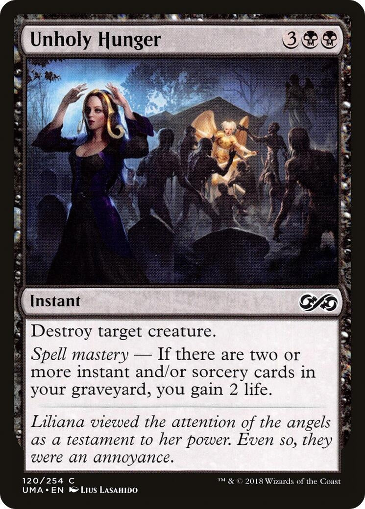 Image for Unholy Hunger (120) - Magic: The Gathering