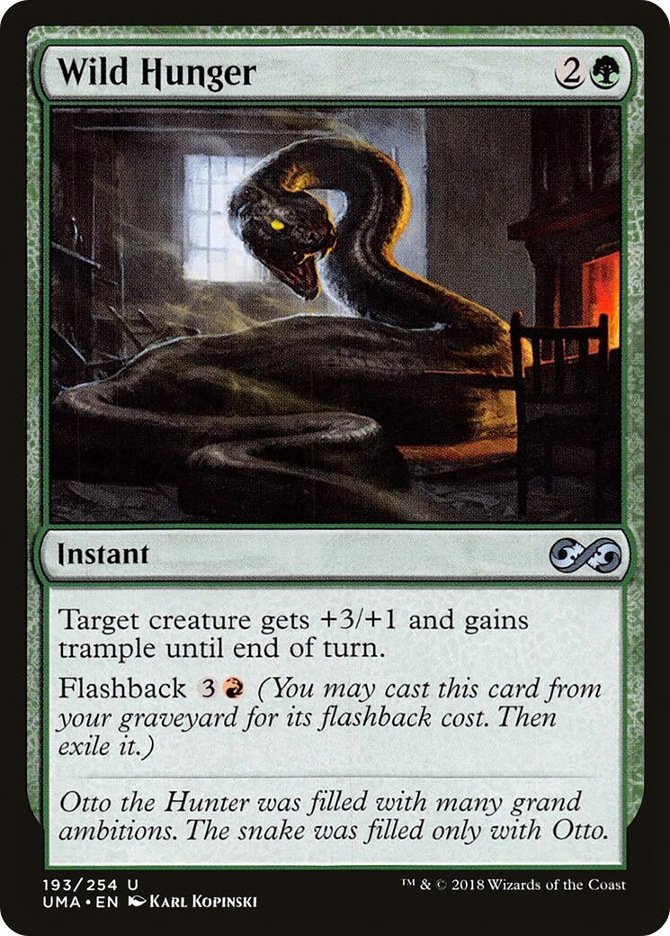 Image for Wild Hunger (193) - Magic: The Gathering