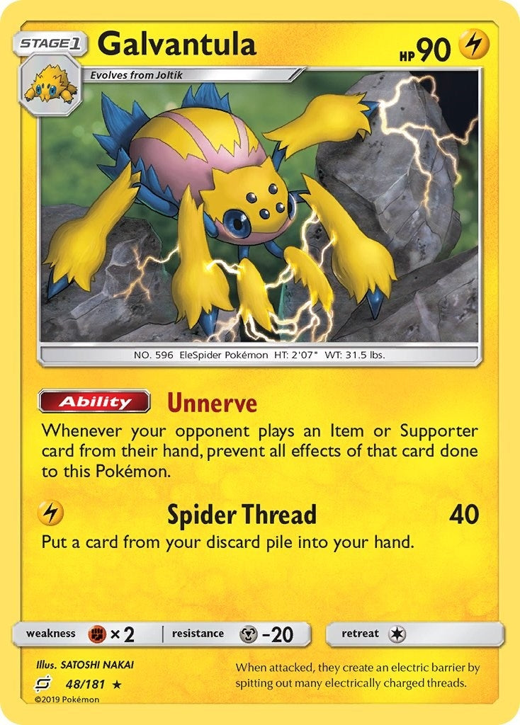 Image for Galvantula (48/181) (SM - Team Up) - Pokemon