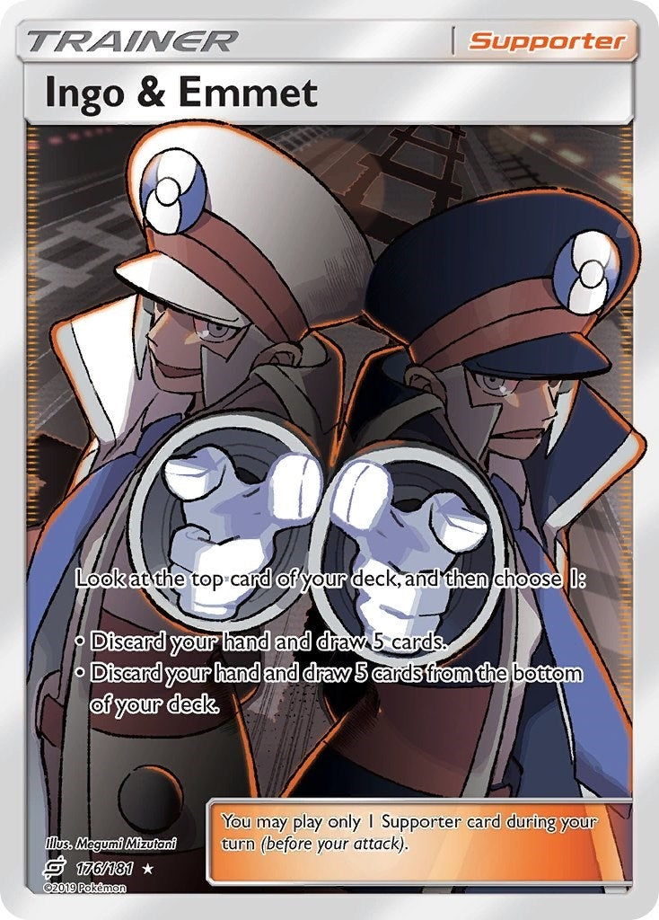 Image for Ingo & Emmet (Full Art) (176/181) (SM - Team Up) - Pokemon