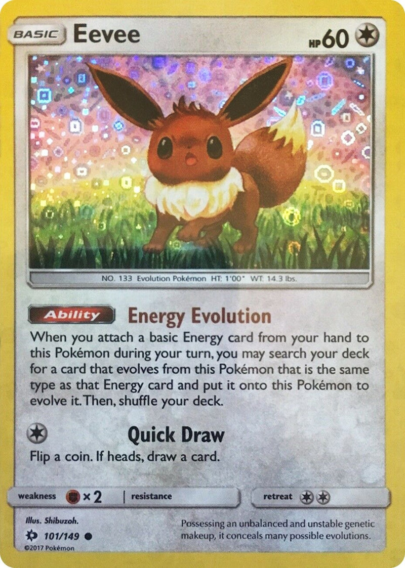 Image for Eevee - 101/149 (General Mills Promo) (101/149) (Miscellaneous Cards & Products) - Pokemon