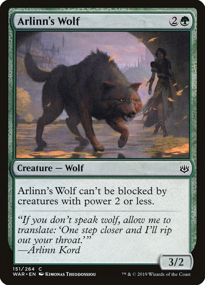 Arlinn's Wolf (151) (War of the Spark)
