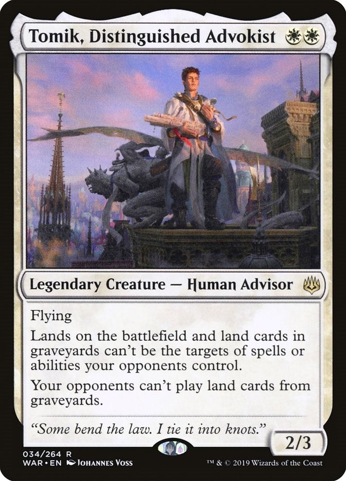 Image for Tomik, Distinguished Advokist (34) - Magic: The Gathering