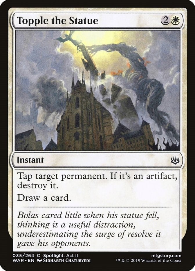 Image for Topple the Statue (35) - Magic: The Gathering