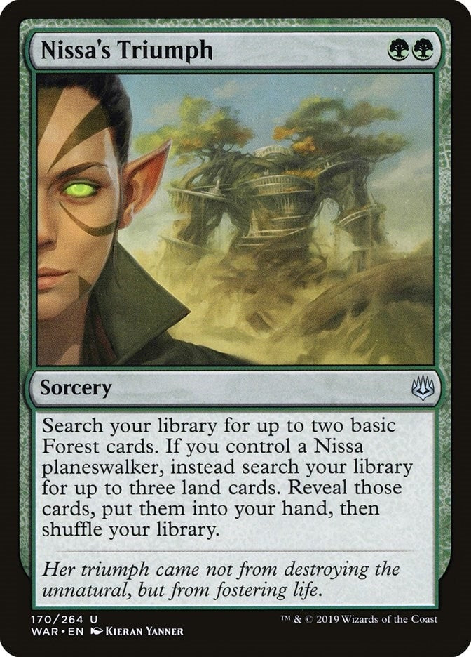 Nissa's Triumph (170) (War of the Spark)