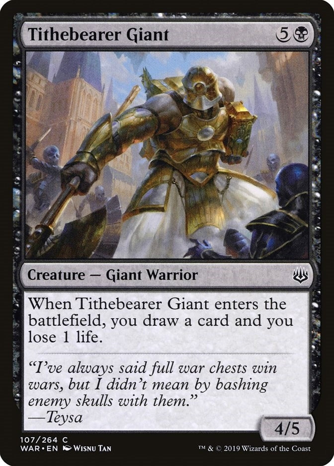 Image for Tithebearer Giant (107) - Magic: The Gathering