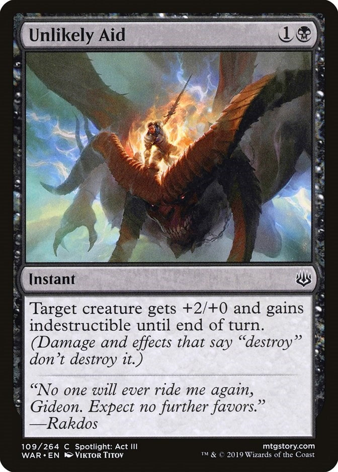 Image for Unlikely Aid (109) - Magic: The Gathering