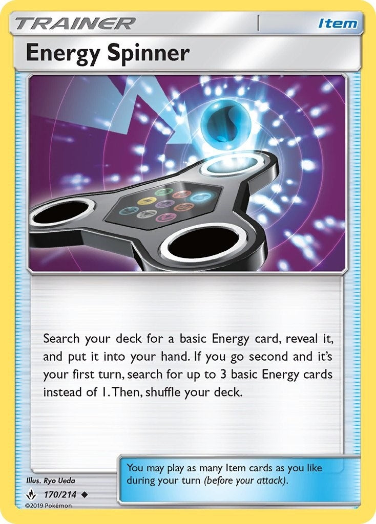 Image for Energy Spinner (170/214) (SM - Unbroken Bonds) - Pokemon
