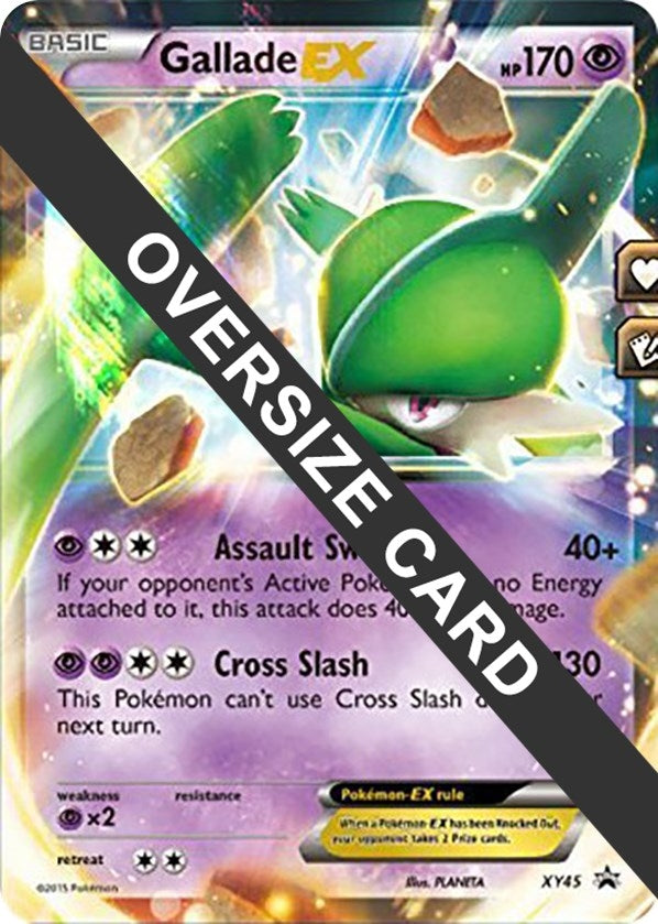 Image for Gallade EX - XY45 (XY Black Star Promo) (XY45) (Jumbo Cards) - Pokemon