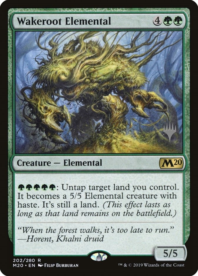 Image for Wakeroot Elemental (202) - Magic: The Gathering