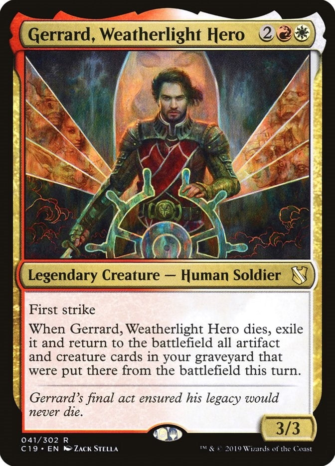 Gerrard, Weatherlight Hero (41) (Commander 2019)