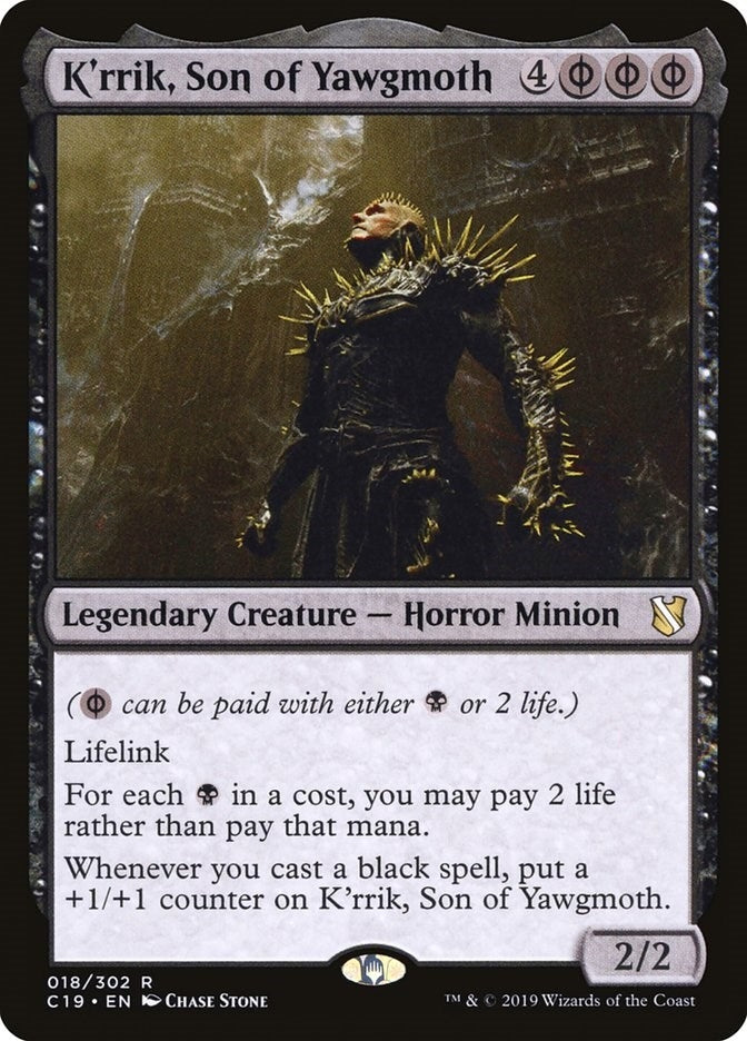 K'rrik, Son of Yawgmoth (18) (Commander 2019)