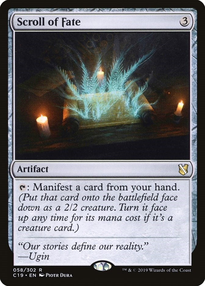 Scroll of Fate (58) (Commander 2019)