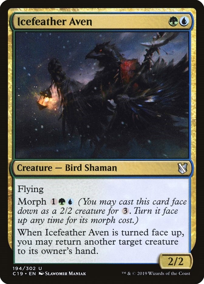 Icefeather Aven (194) (Commander 2019)