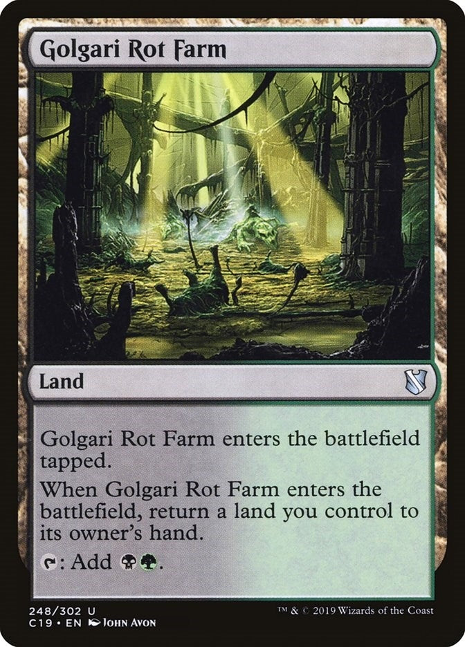 Golgari Rot Farm (248) (Commander 2019)