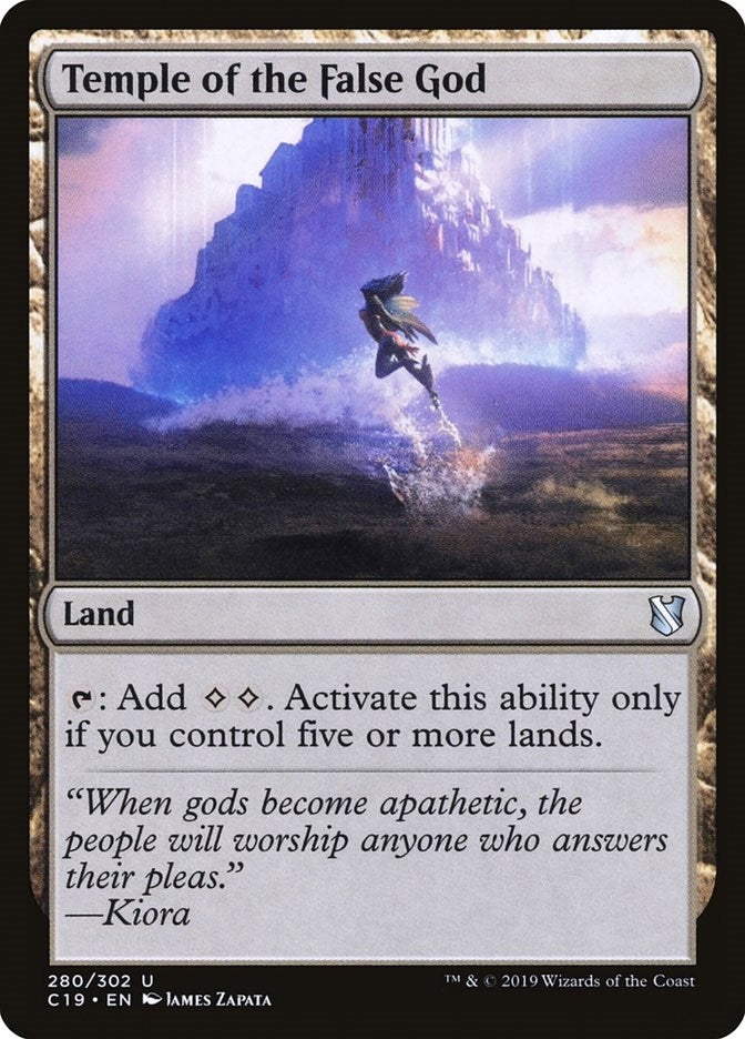 Temple of the False God (280) (Commander 2019)
