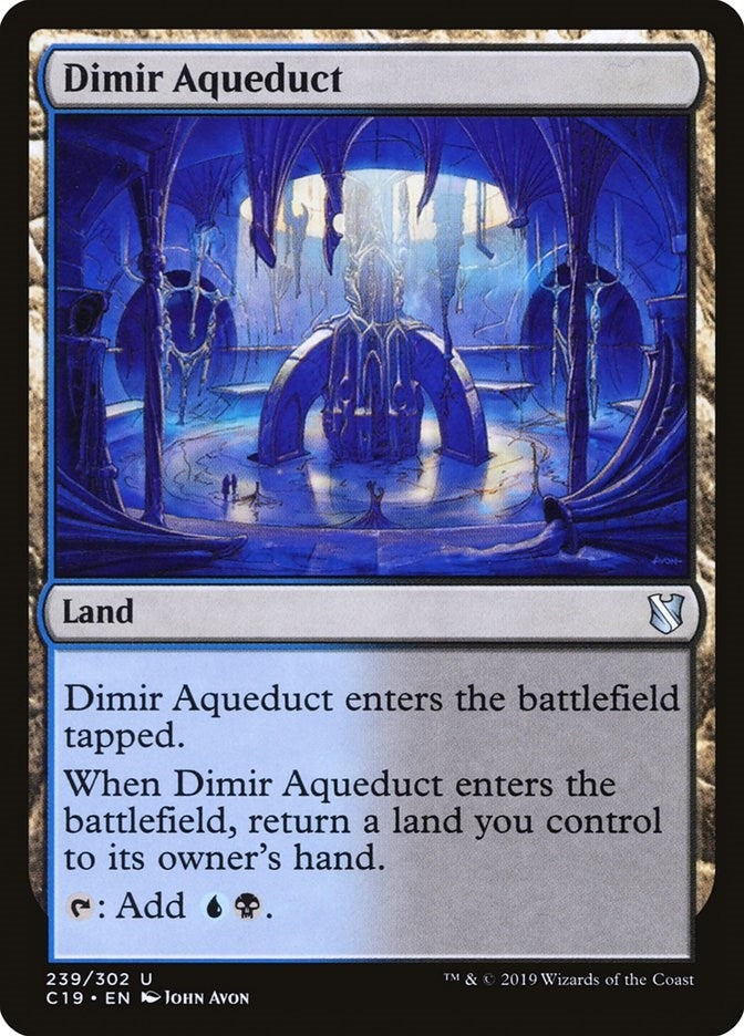 Dimir Aqueduct (239) (Commander 2019)