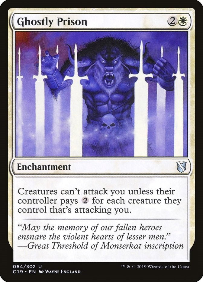Ghostly Prison (64) (Commander 2019)