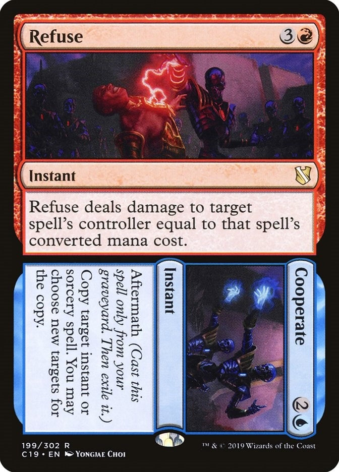 Refuse // Cooperate (199) (Commander 2019)