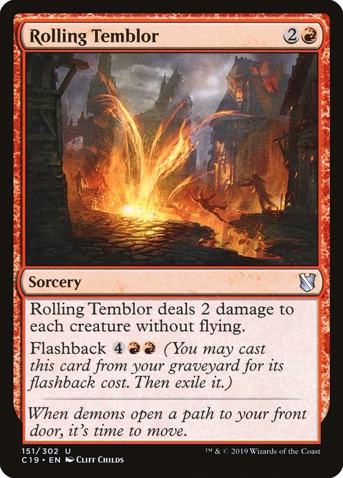 Rolling Temblor (151) (Commander 2019)