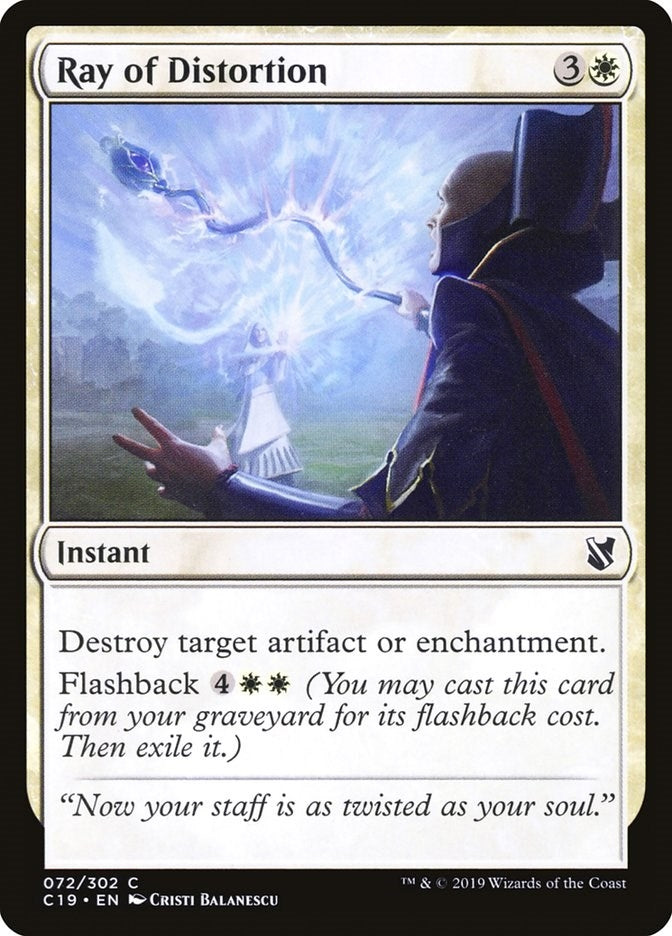 Image for Ray of Distortion (72) (Commander 2019) - Magic: The Gathering
