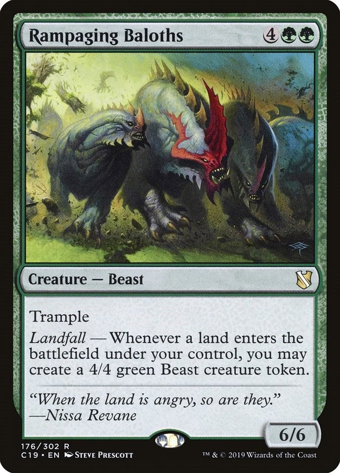 Image for Rampaging Baloths (176) (Commander 2019) - Magic: The Gathering