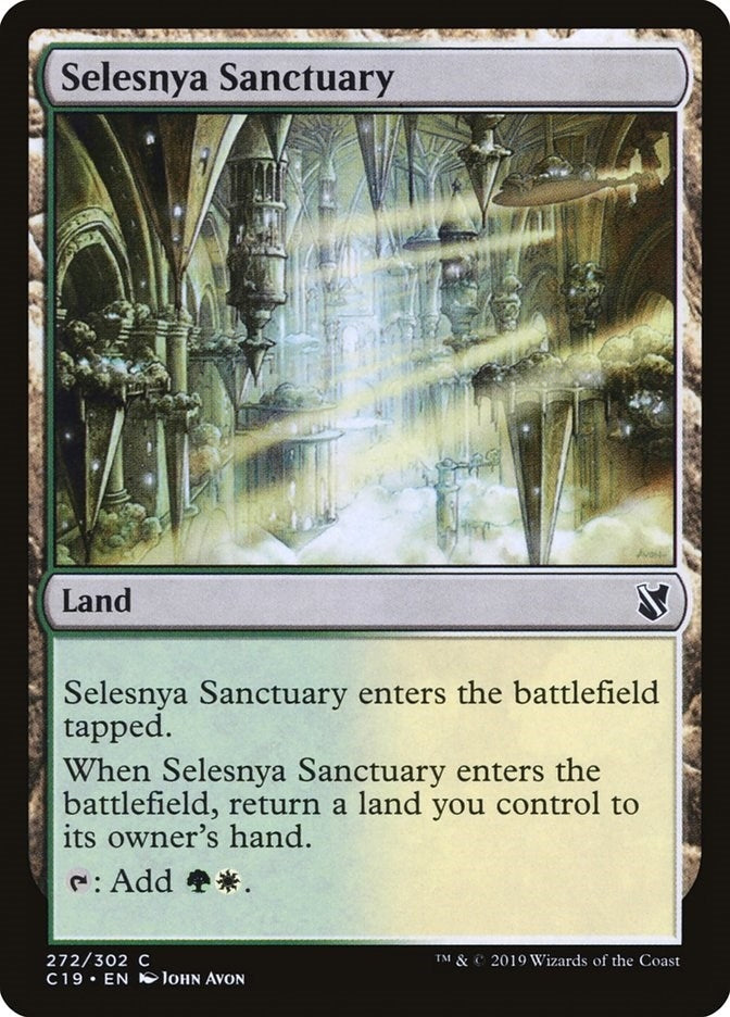 Selesnya Sanctuary (272) (Commander 2019)