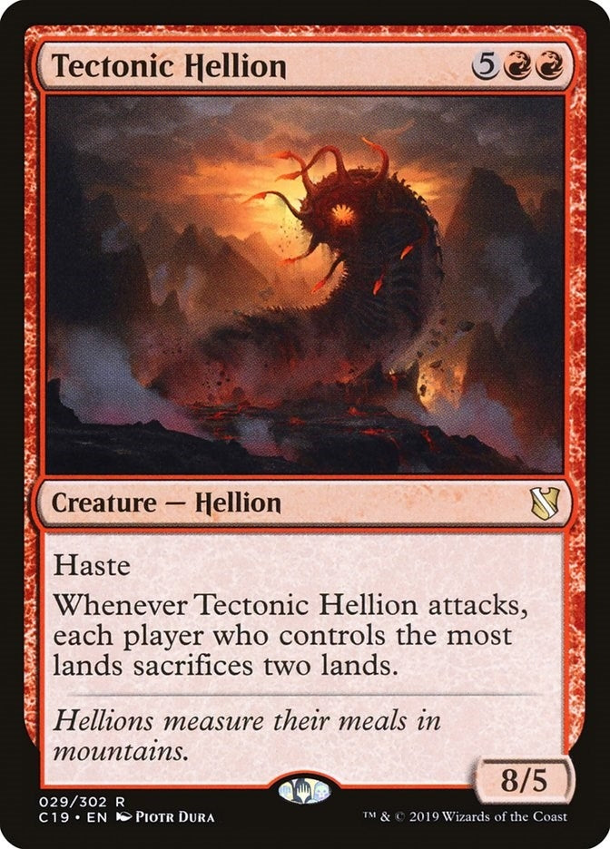 Tectonic Hellion (29) (Commander 2019)