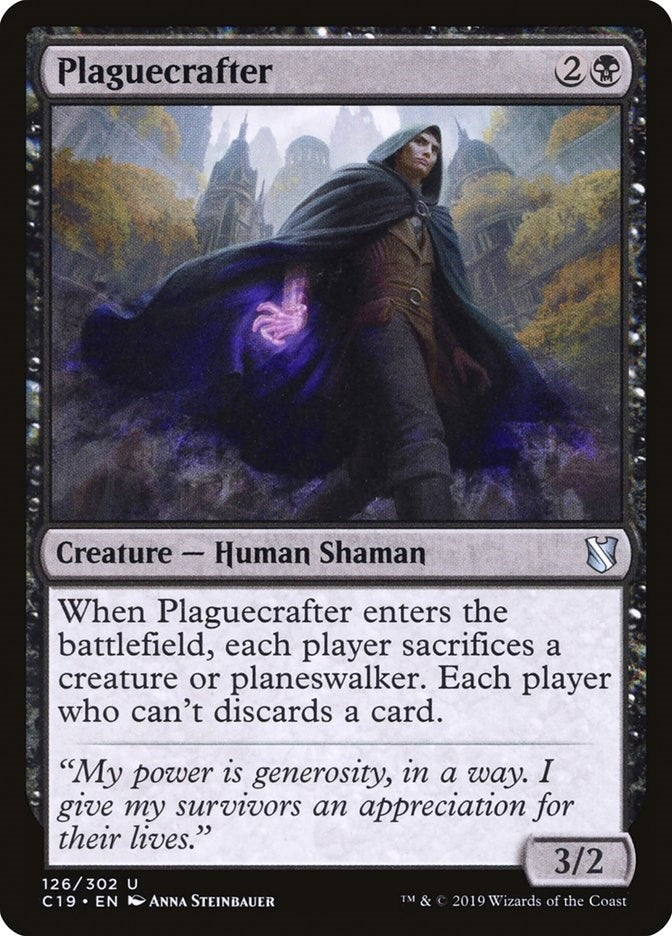 Plaguecrafter (126) (Commander 2019)