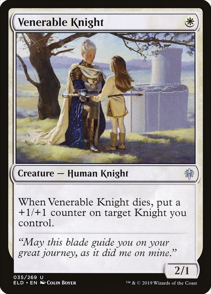 Image for Venerable Knight (35) - Magic: The Gathering