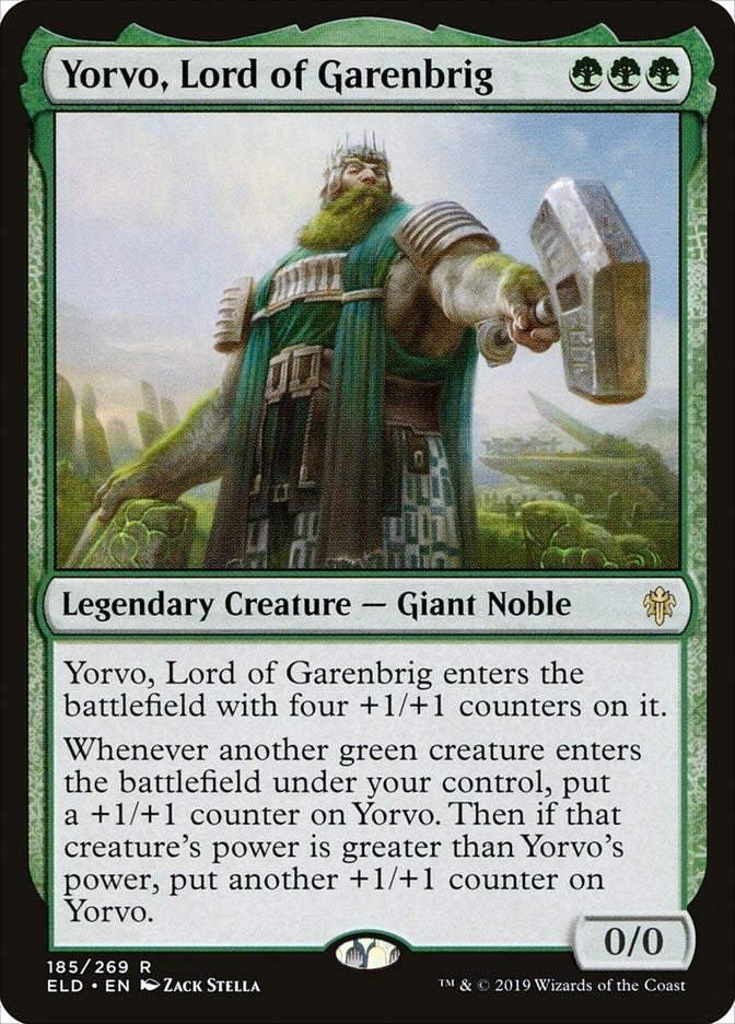 Image for Yorvo, Lord of Garenbrig (185) - Magic: The Gathering
