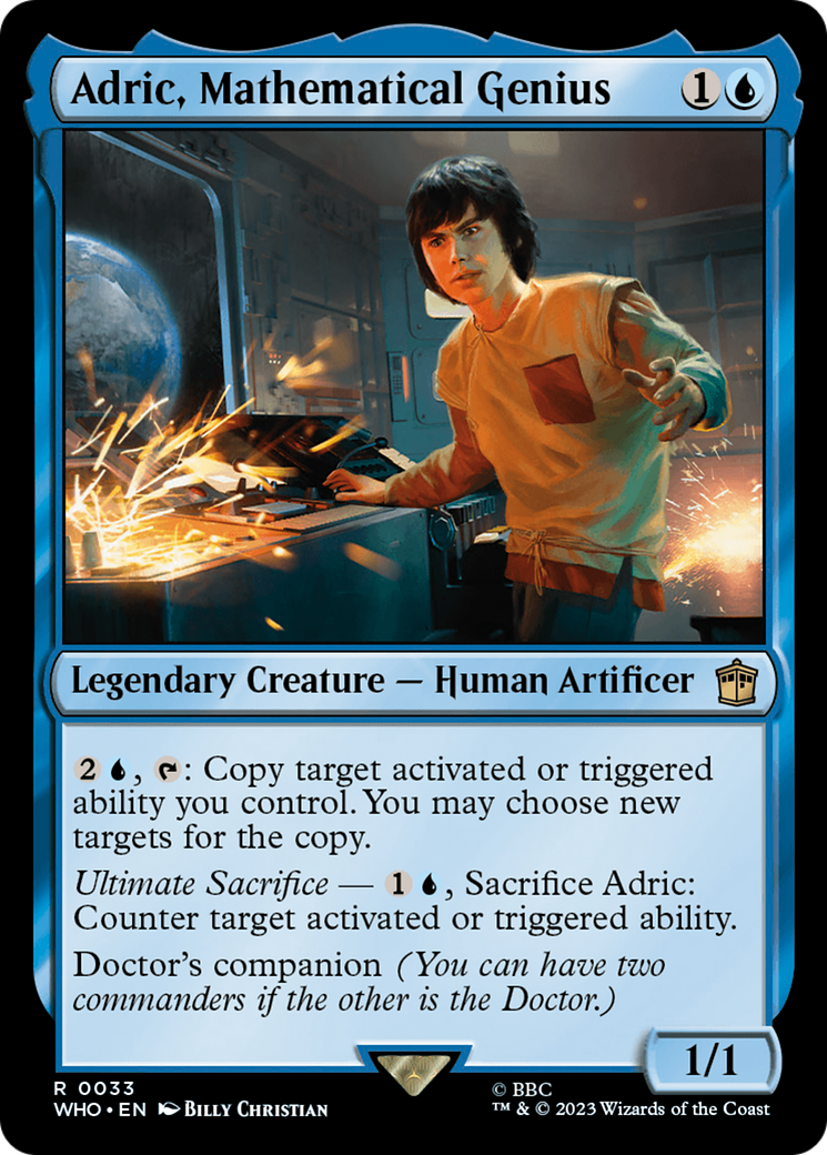 Adric, Mathematical Genius (33) (Universes Beyond: Doctor Who)