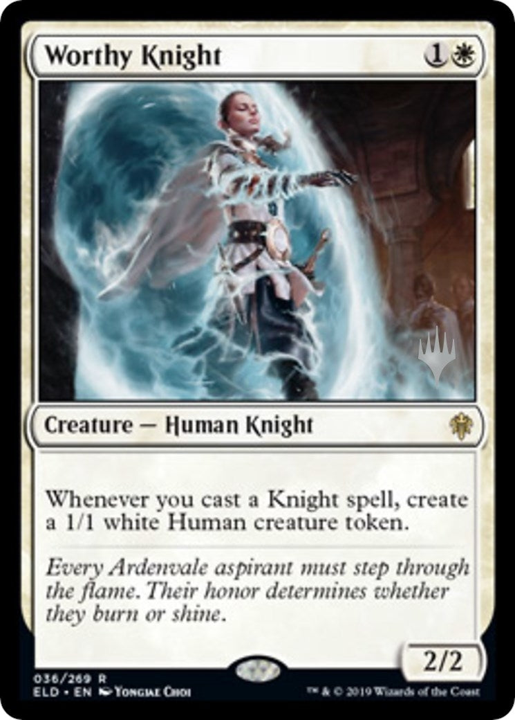 Image for Worthy Knight (36) - Magic: The Gathering