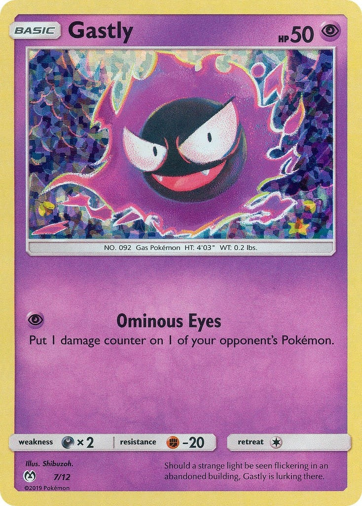 Image for Gastly (007/012) (McDonald's Promos 2019) - Pokemon