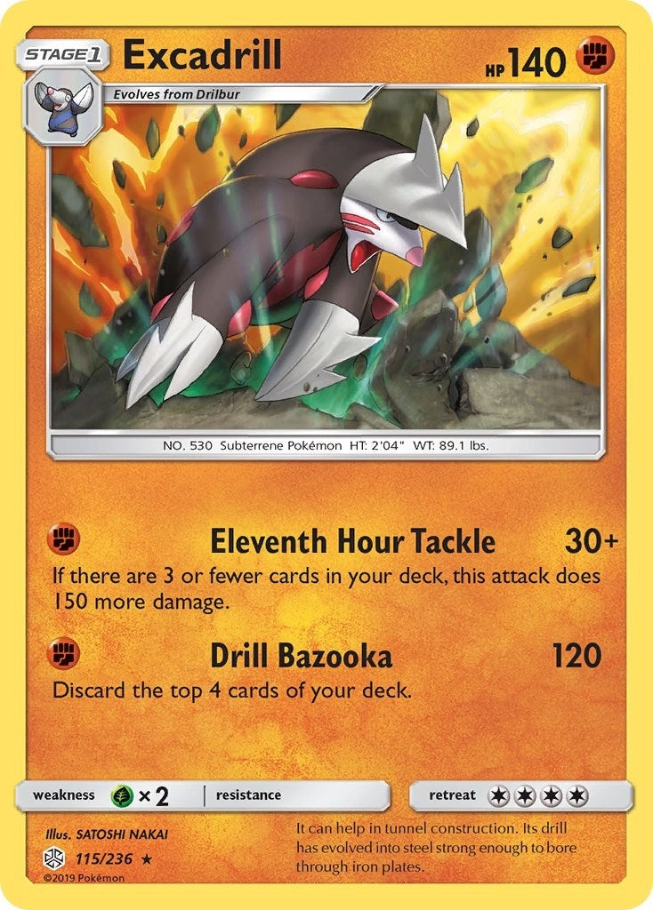 Image for Excadrill (115/236) (SM - Cosmic Eclipse) - Pokemon