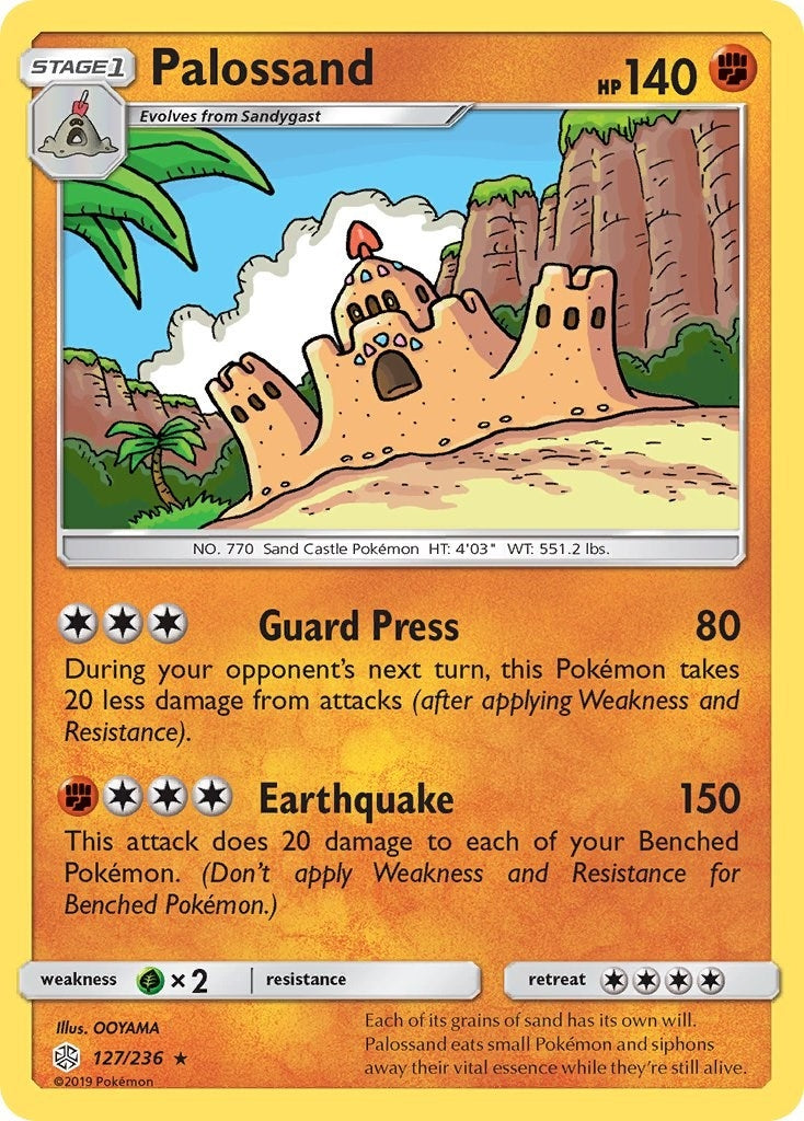 Image for Palossand (127/236) (SM - Cosmic Eclipse) - Pokemon