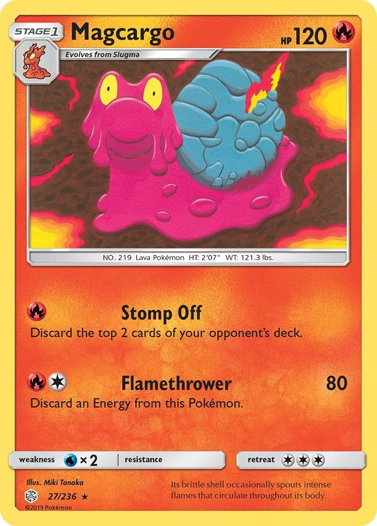 Image for Magcargo (27/236) (SM - Cosmic Eclipse) - Pokemon