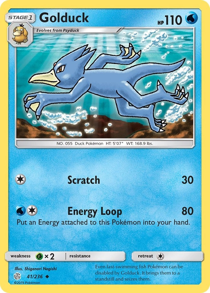 Image for Golduck (41/236) (SM - Cosmic Eclipse) - Pokemon